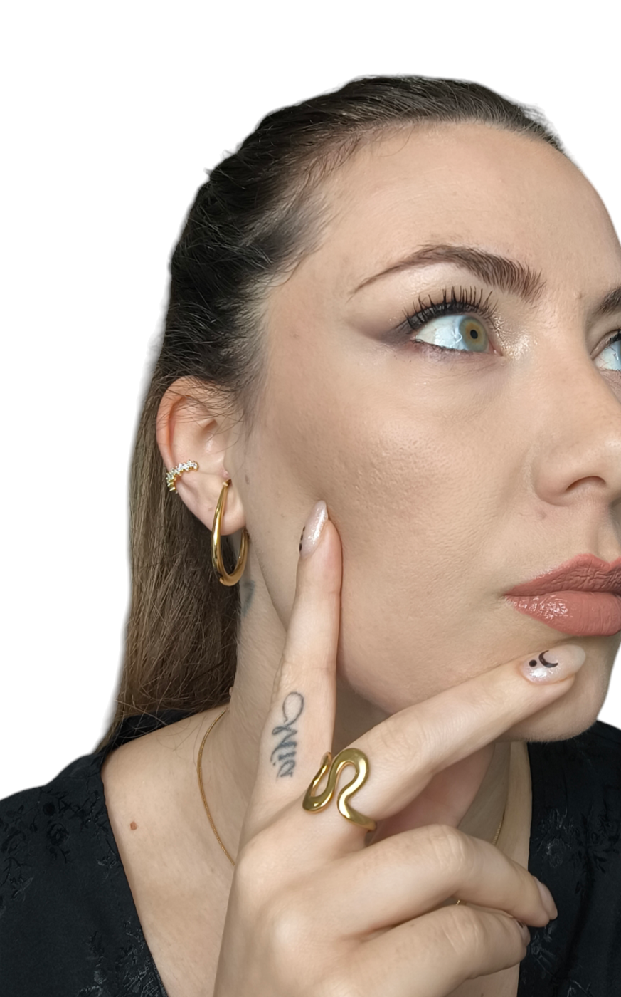 ANELLO ONDA MINIMAL