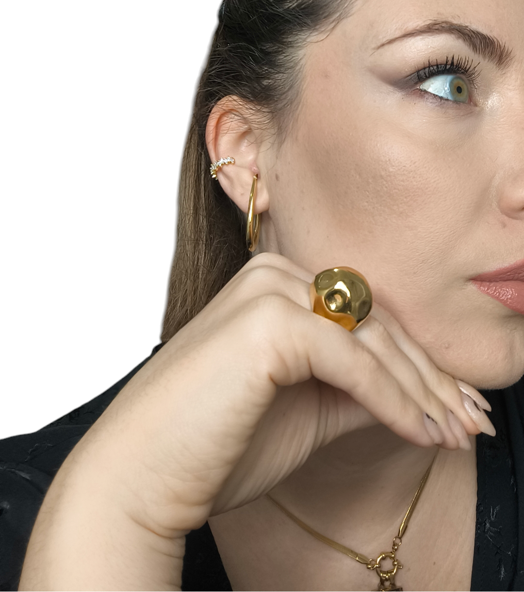 ANELLO DOME MARTELLATO