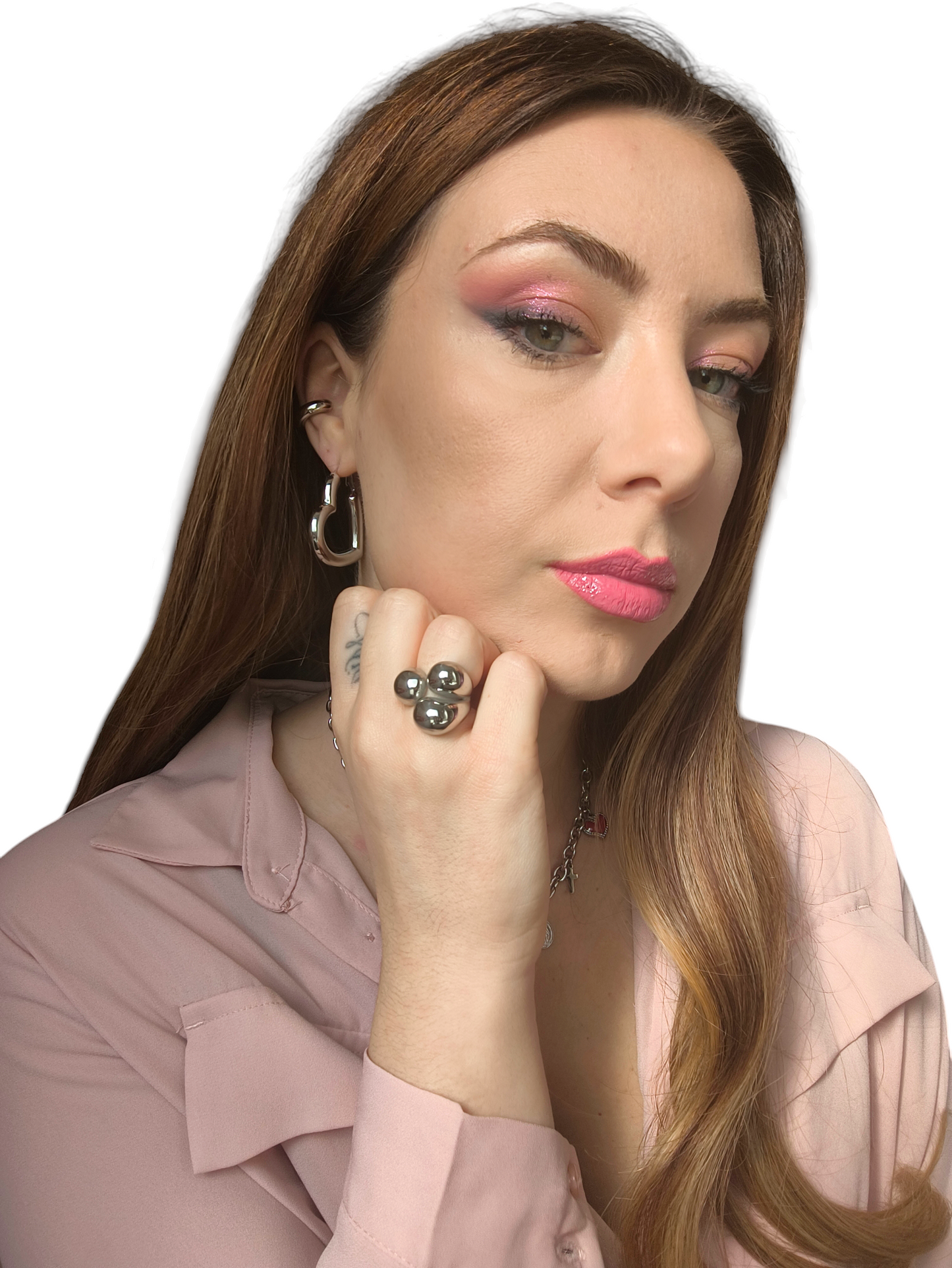 ANELLO TRE SFERE