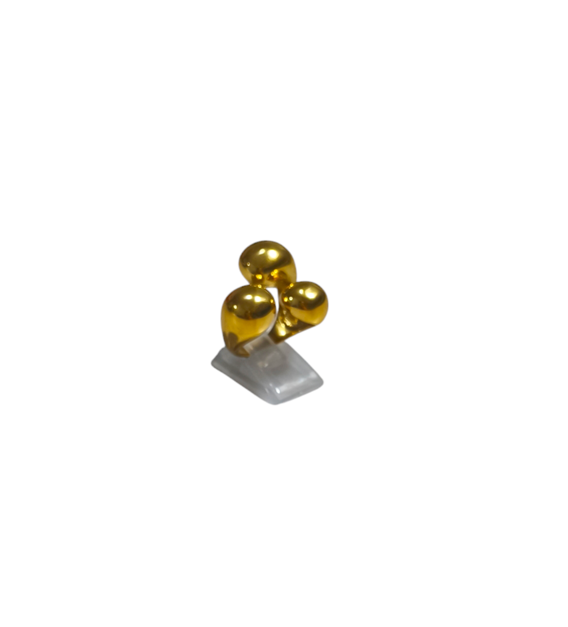 ANELLO TRE SFERE