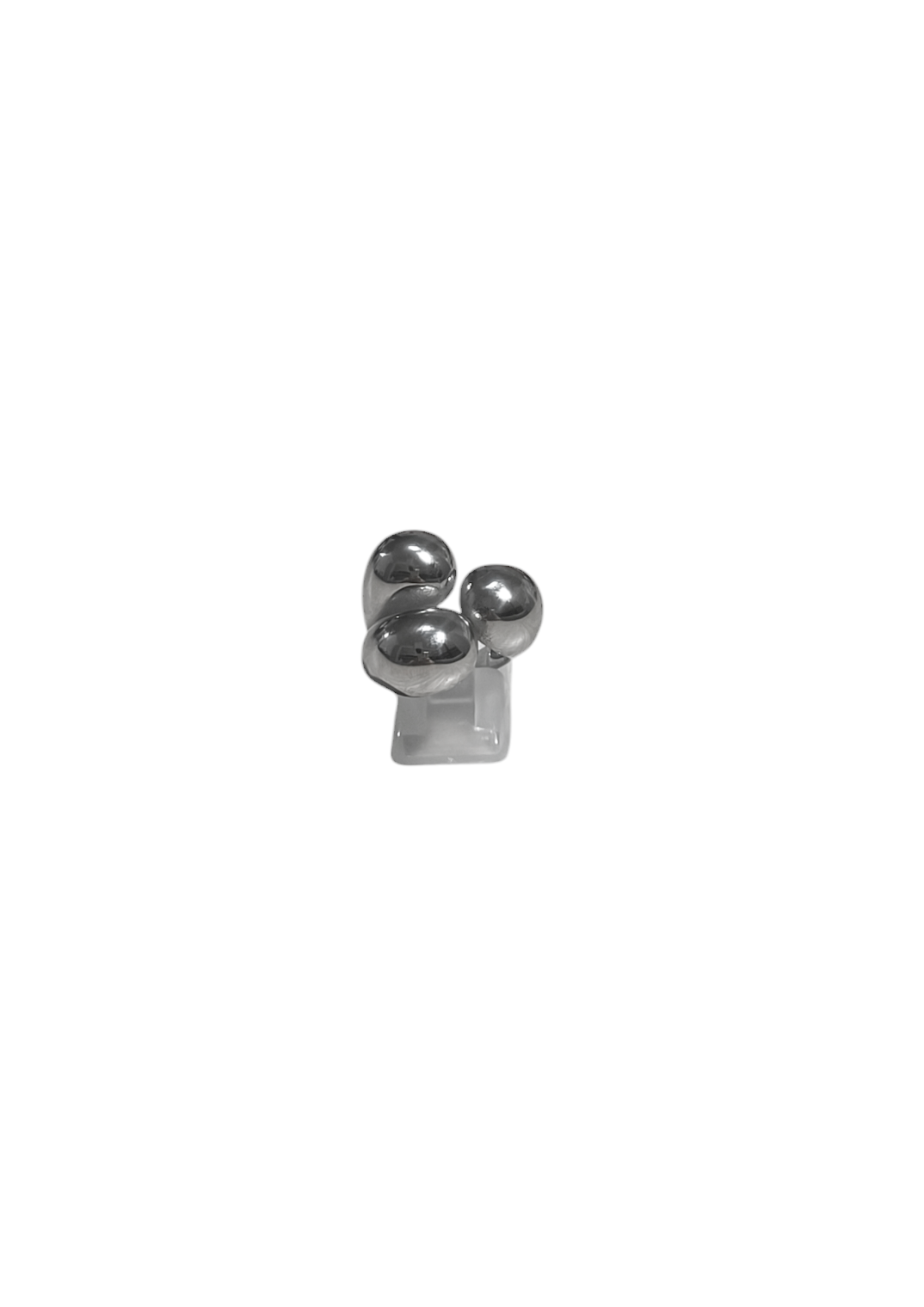 ANELLO TRE SFERE