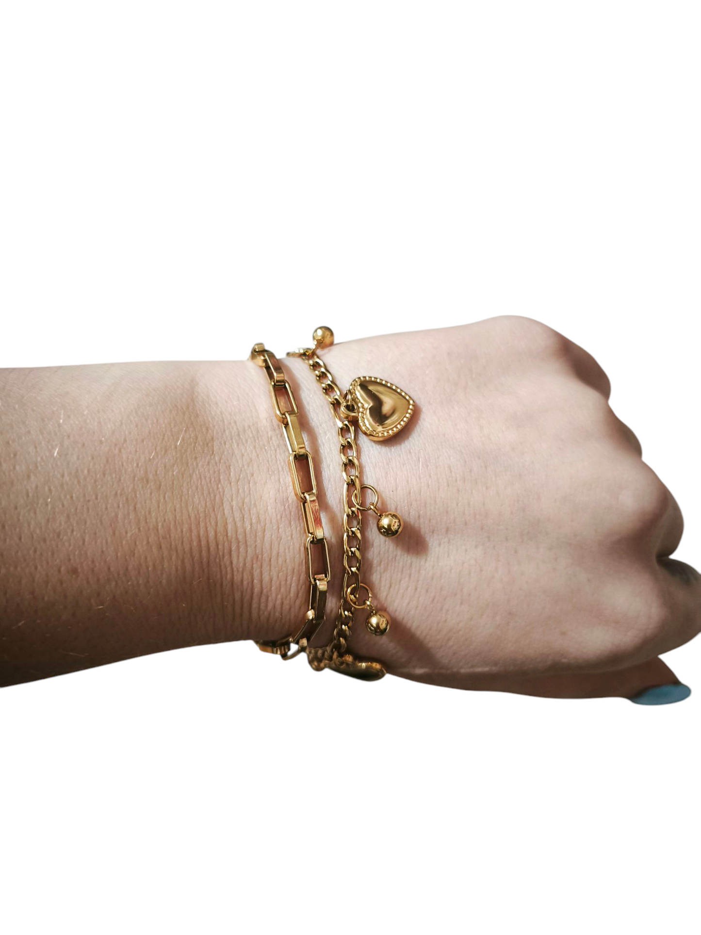 BRACCIALE DOUBLE CHAIN
