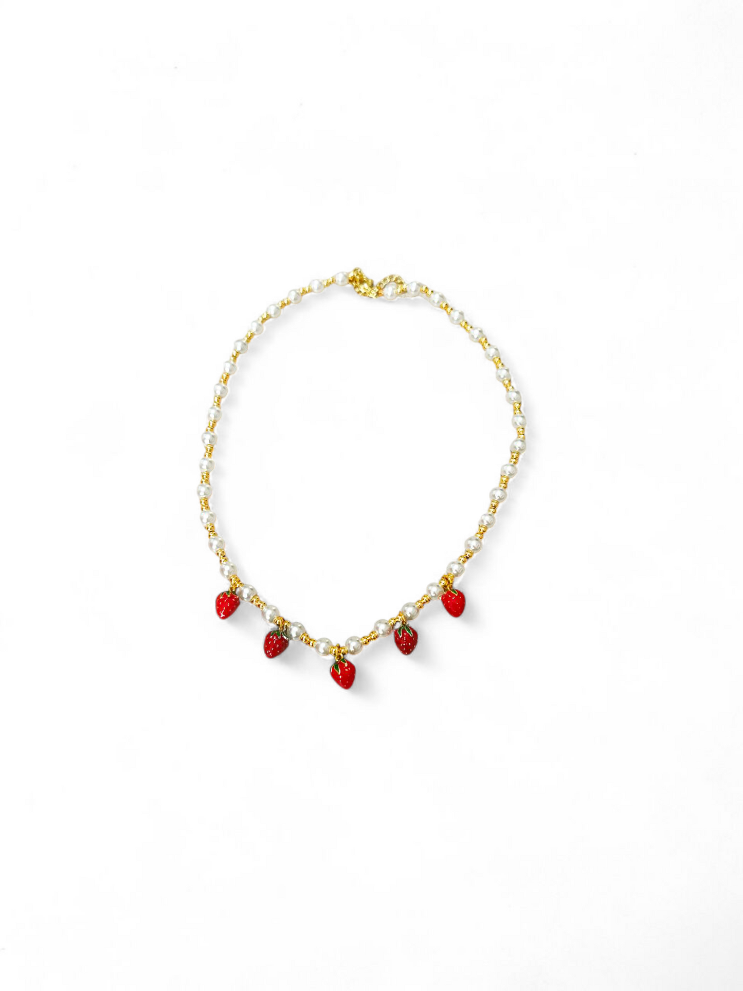COLLANA PERLINE FRAGOLINE