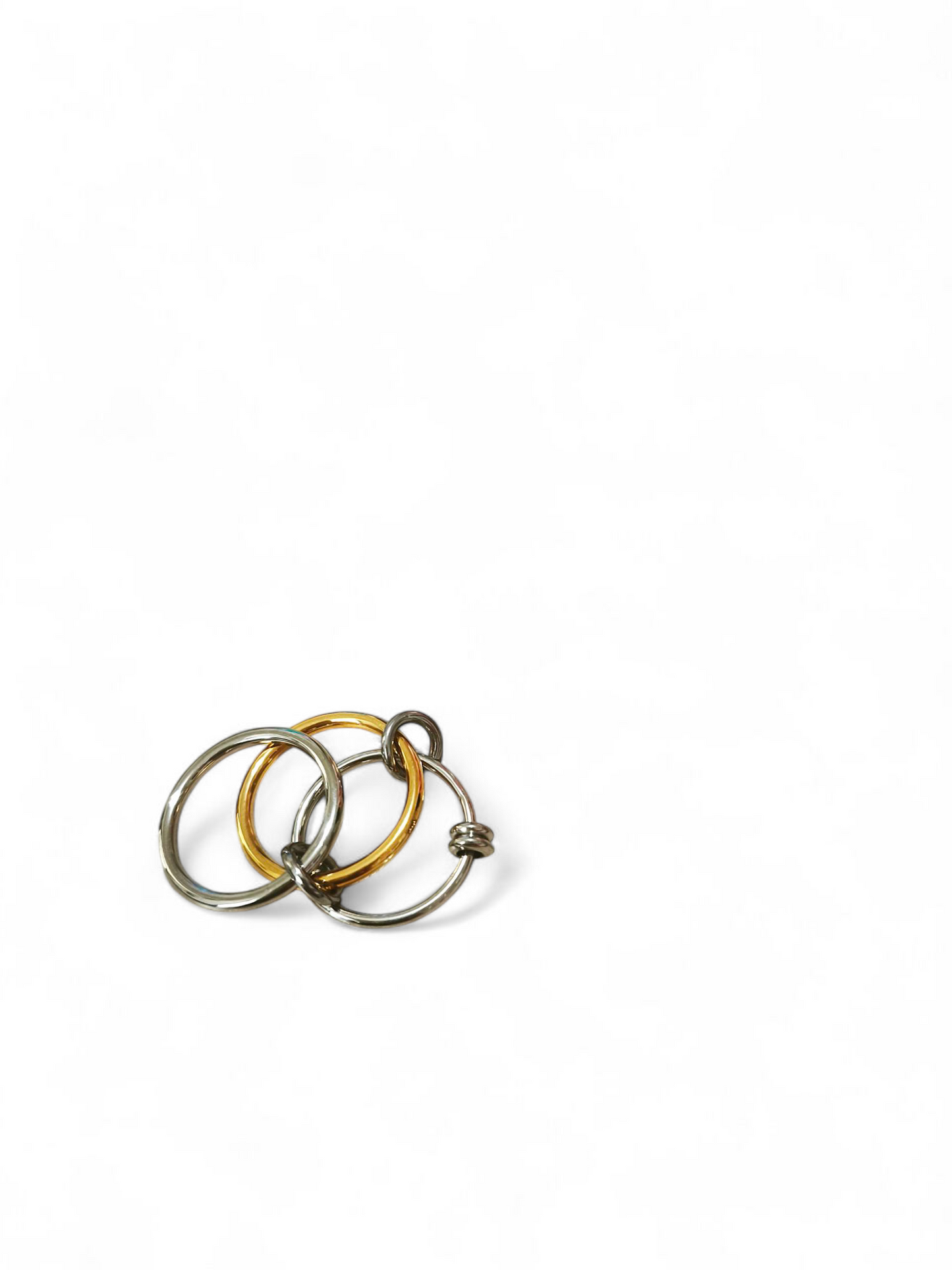 ANELLO MULTIPLO BICOLOR