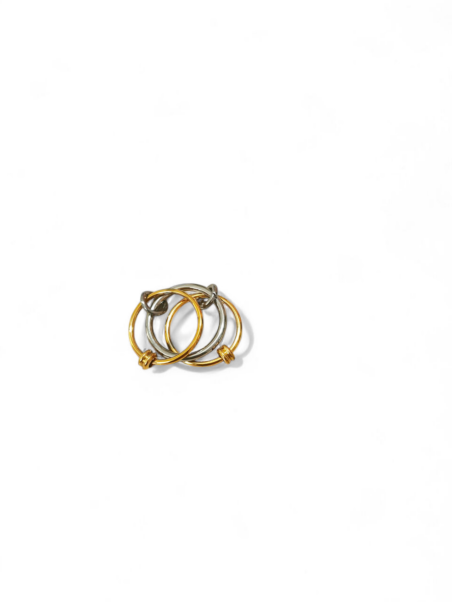 ANELLO MULTIPLO BICOLOR