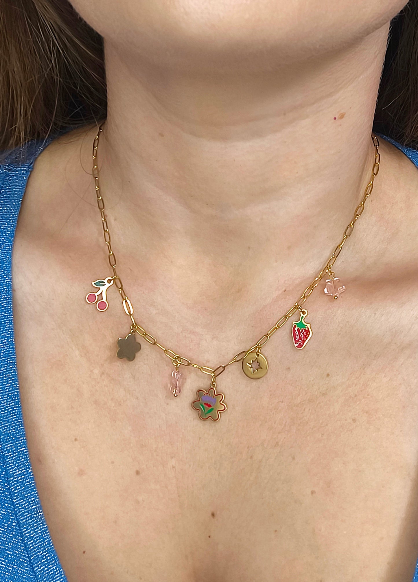 COLLANA CHARM TULIPANO