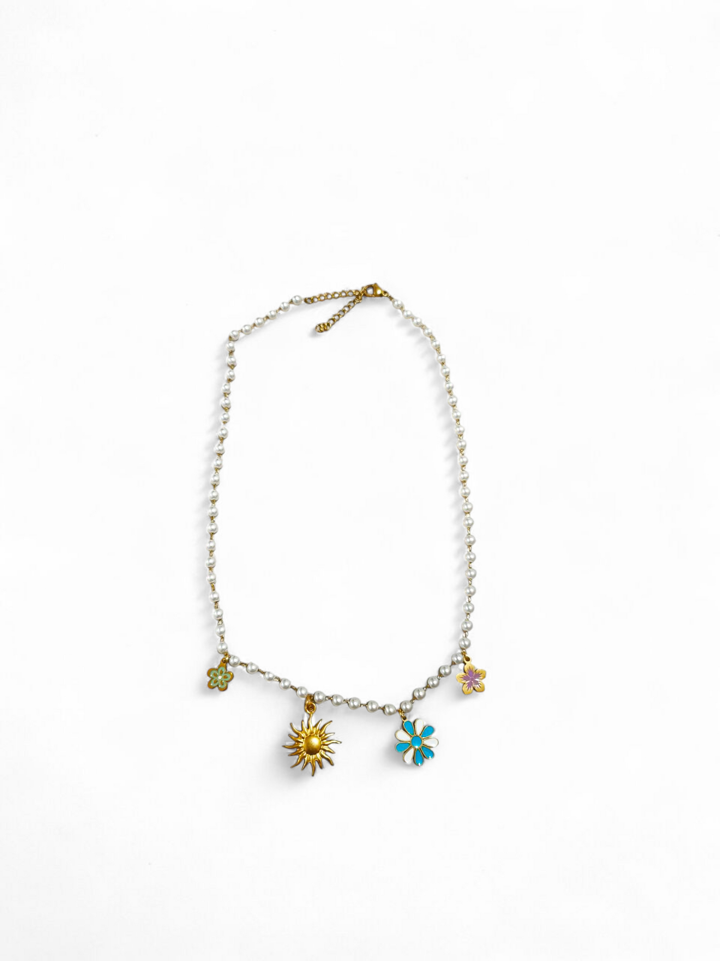 COLLANA CHARM FIORI "Chiara's creations"