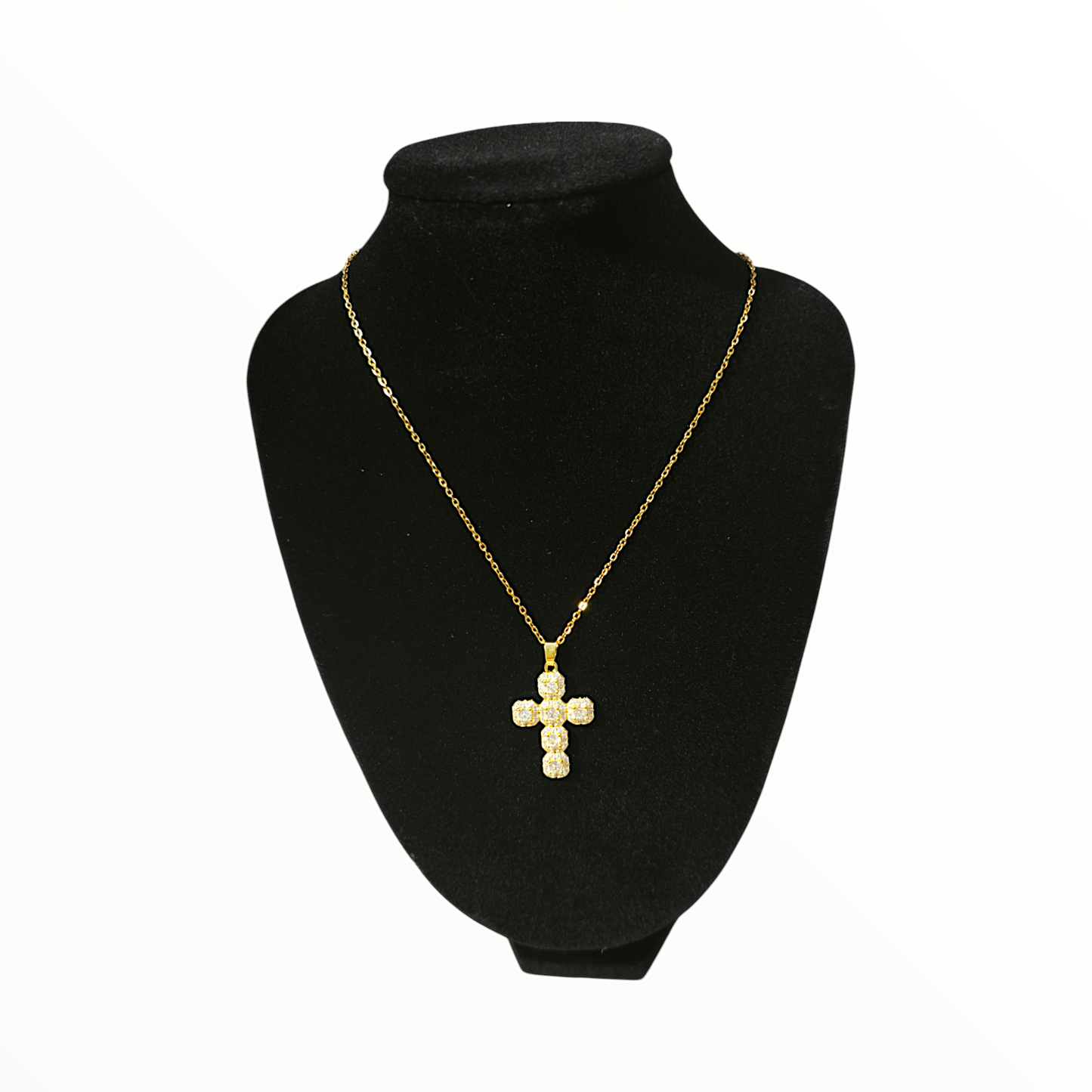 COLLANA CROCE GEOMETRICA