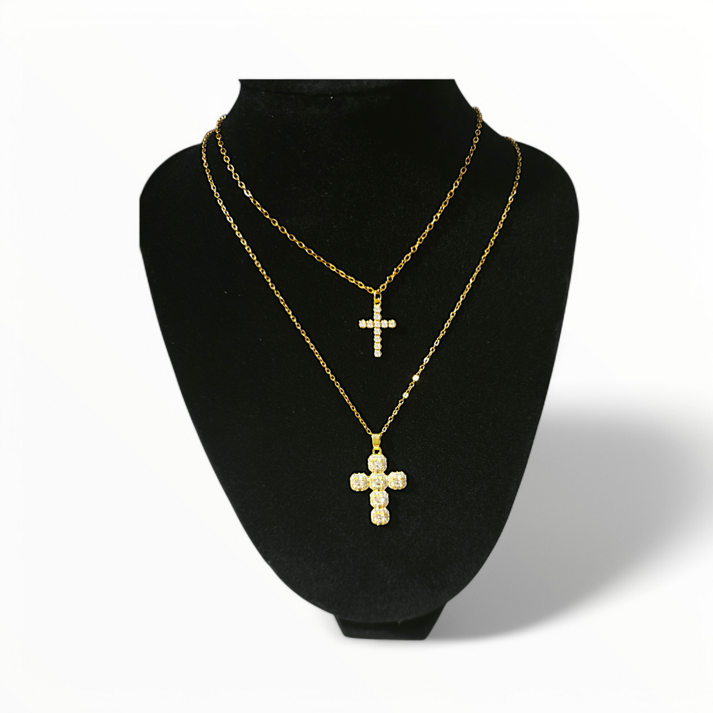 COLLANA CROCE GEOMETRICA