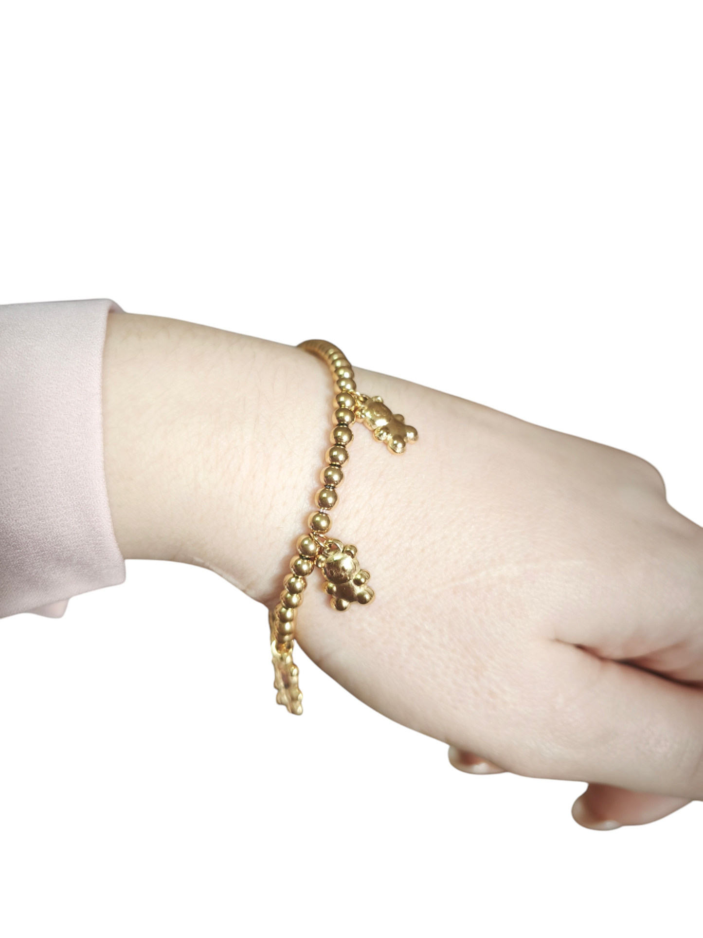 BRACCIALE SFERE TEDDY BEAR