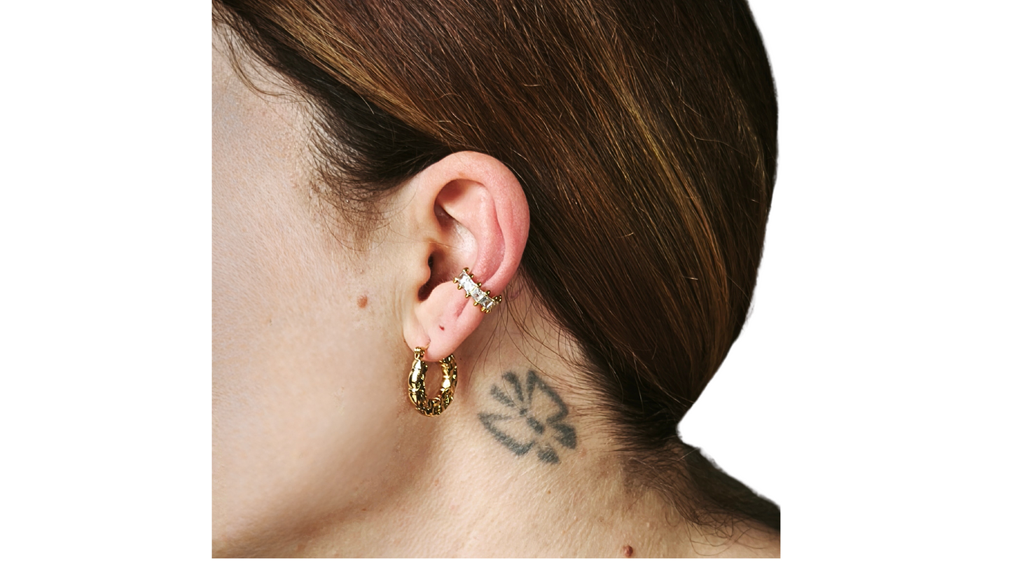 ORECCHINI CERCHIO CREASE