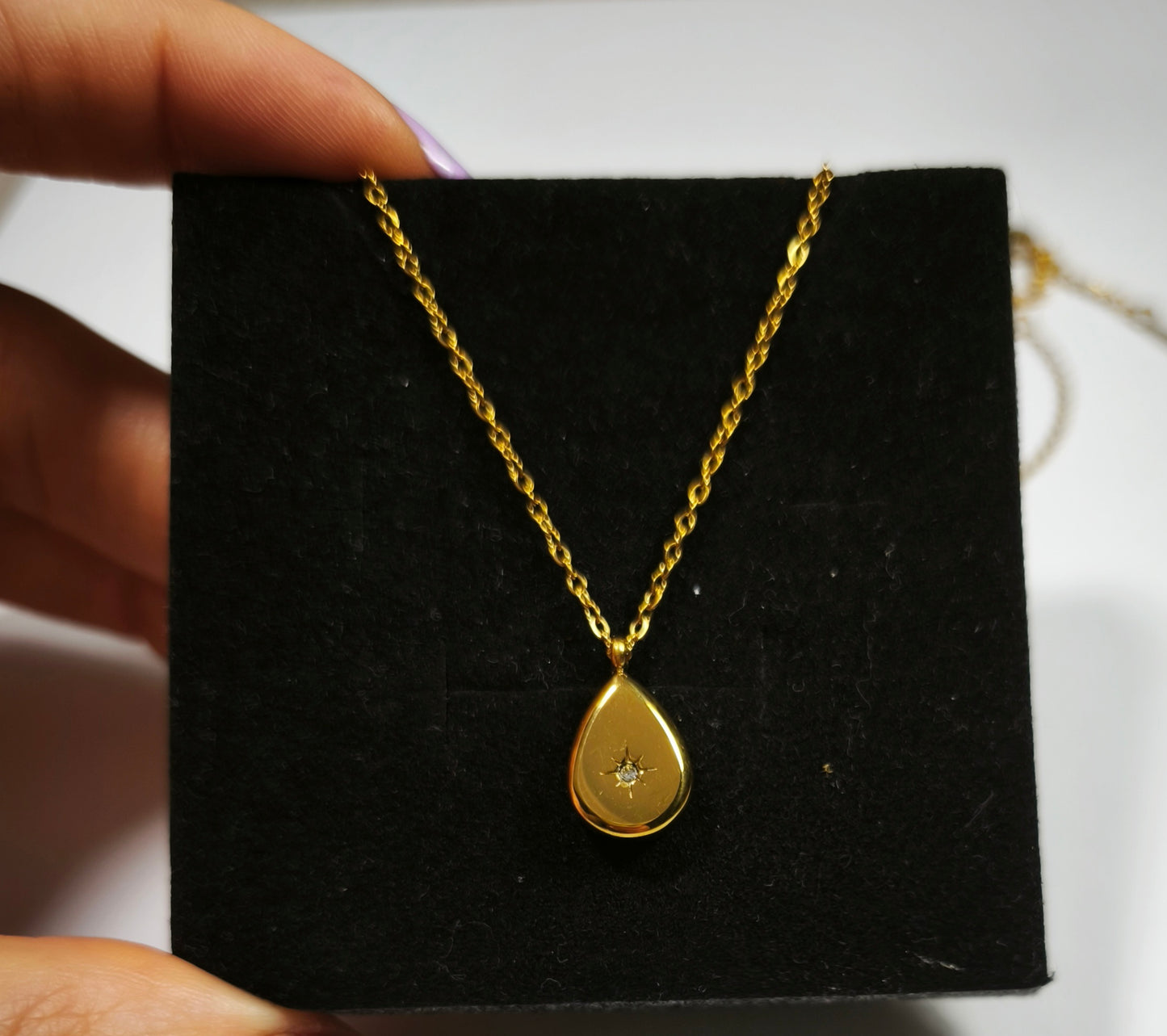 COLLANA DROP STELLA POLARE