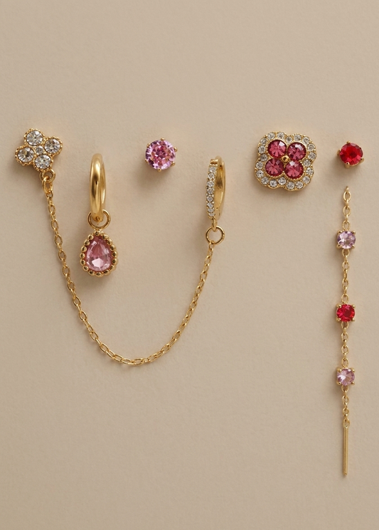 SET ORECCHINI GAIA