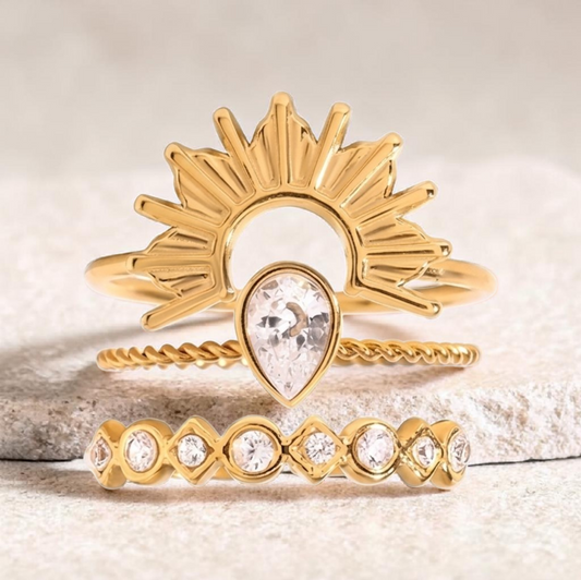 ANELLO TRIO SOLE