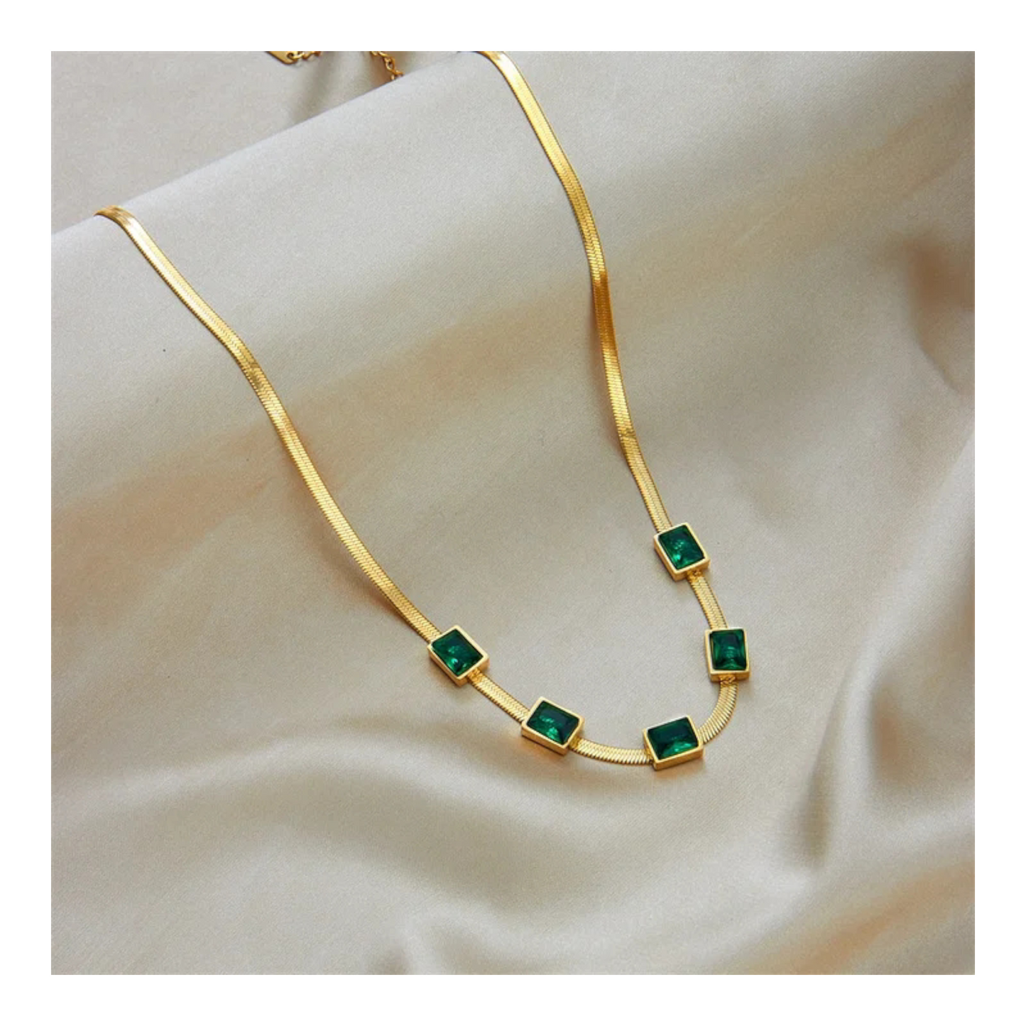 COLLANA SMERALDO SNAKE