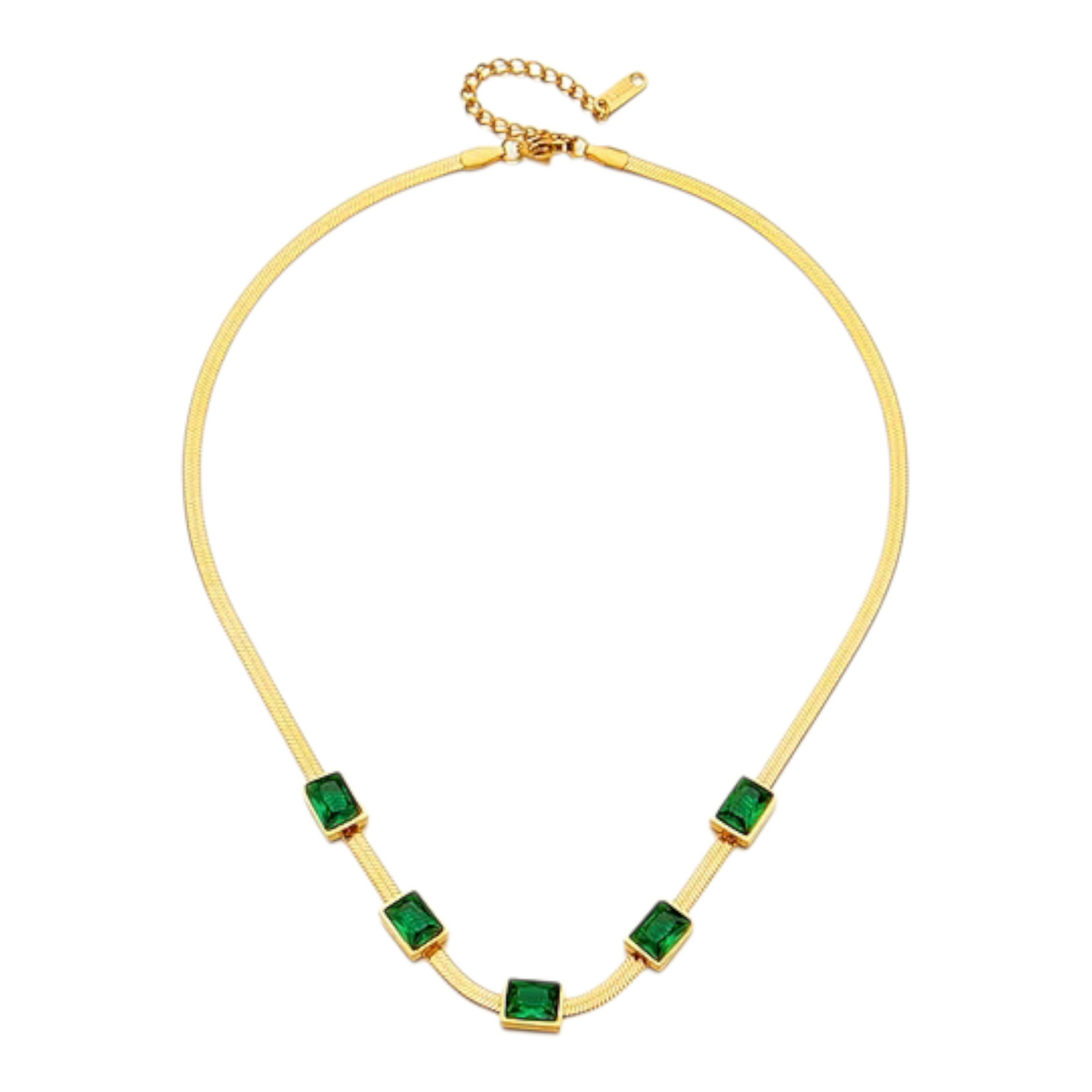 COLLANA SMERALDO SNAKE