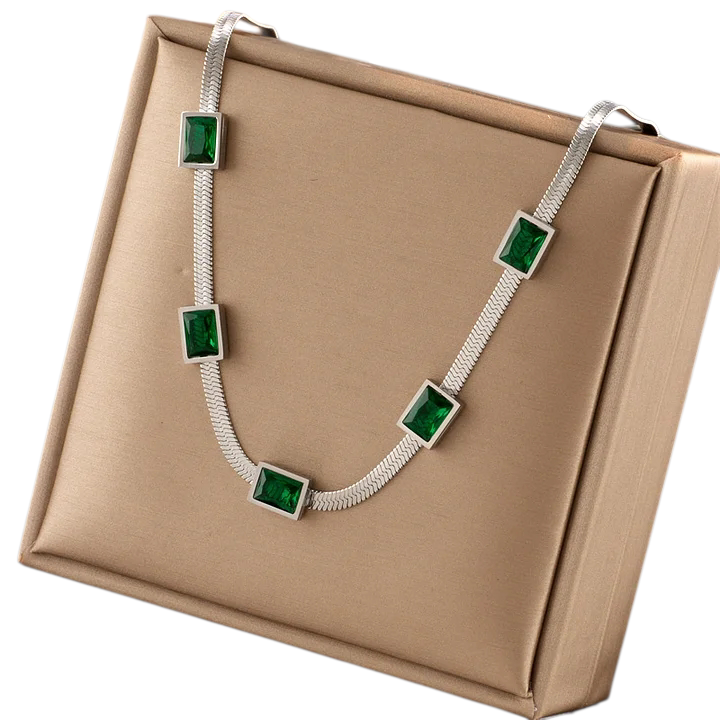 COLLANA SMERALDO SNAKE