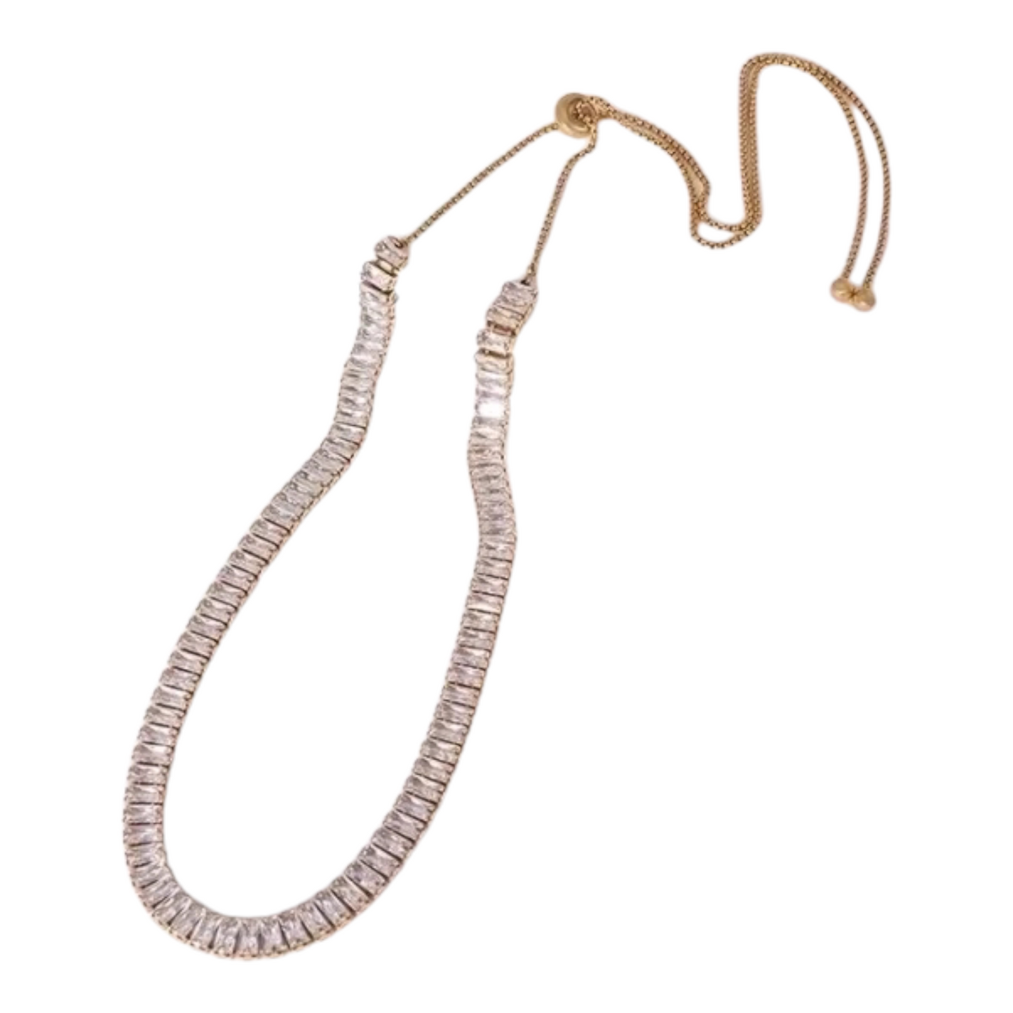 COLLANA TENNIS BAGUETTE