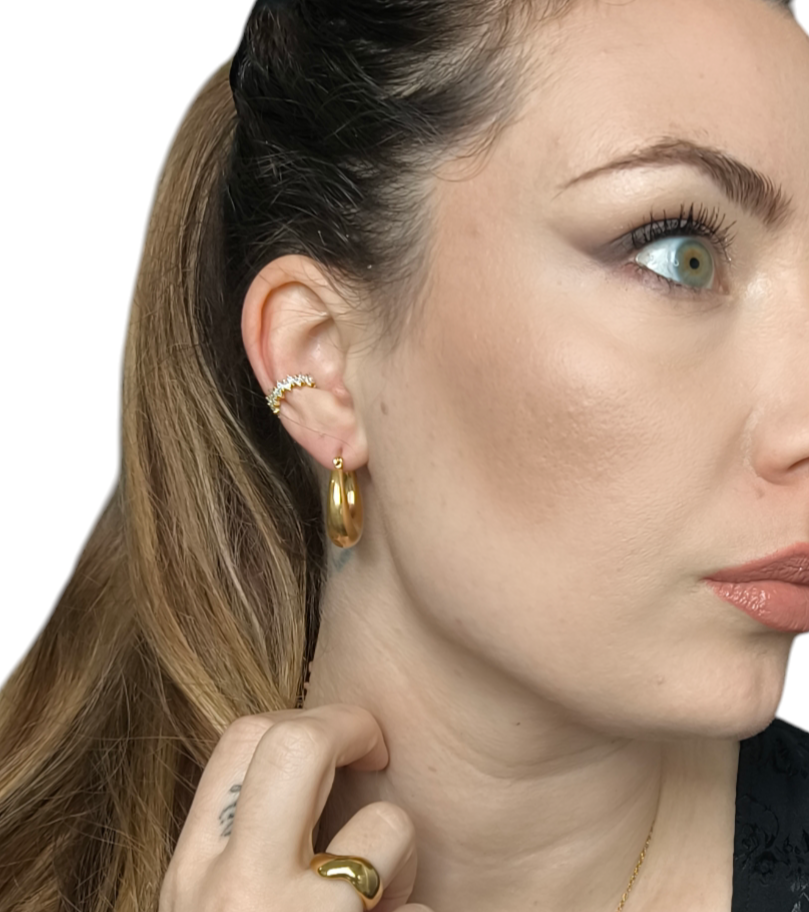 ORECCHINI OVALE "CHUBBY"