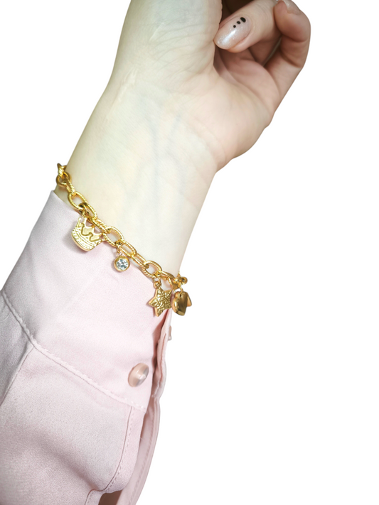 BRACCIALE CHARM CORONA