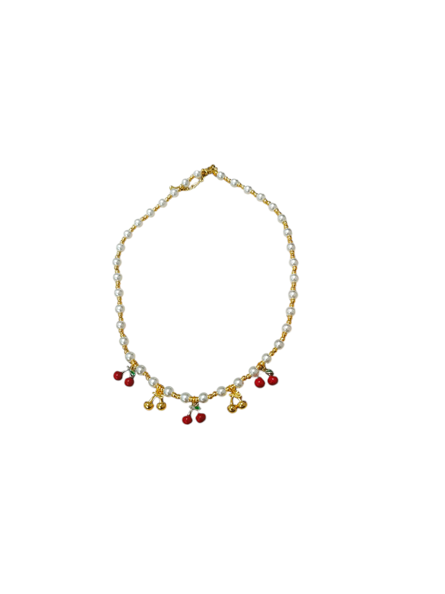 COLLANA PERLINE CILIEGINE