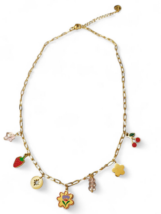 COLLANA CHARM TULIPANO