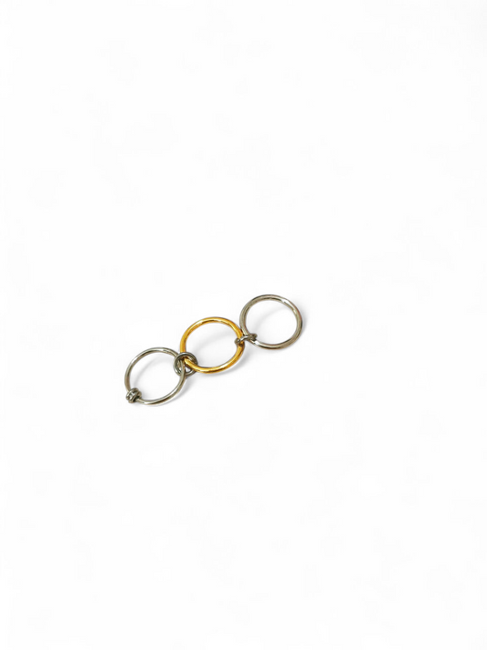 ANELLO MULTIPLO BICOLOR