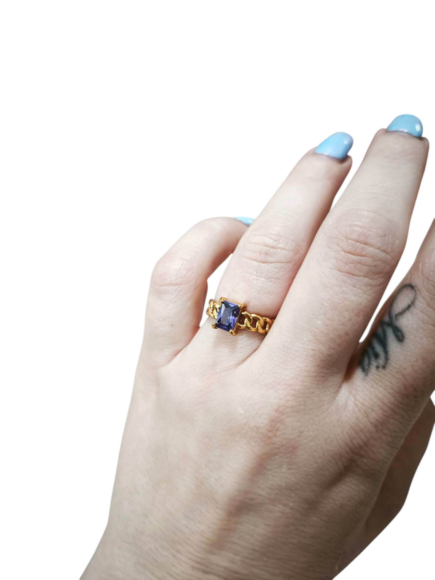 ANELLO CON ZIRCONE COLOR