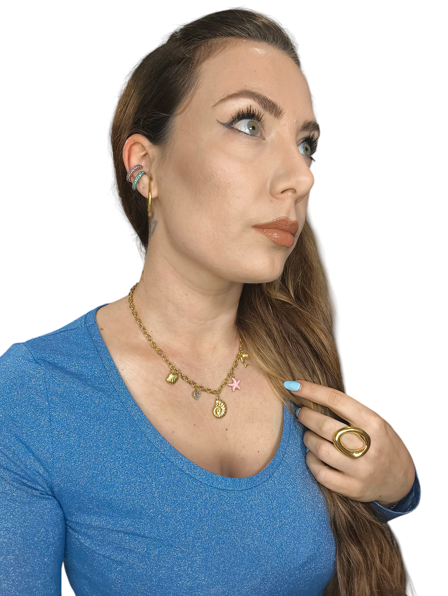 COLLANA CHARM CONCHIGLIA