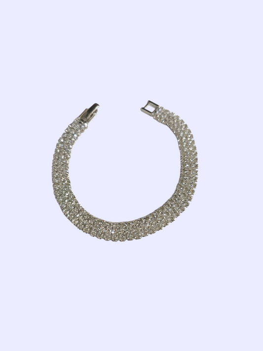 BRACCIALE TENNIS TRIPLO FILO