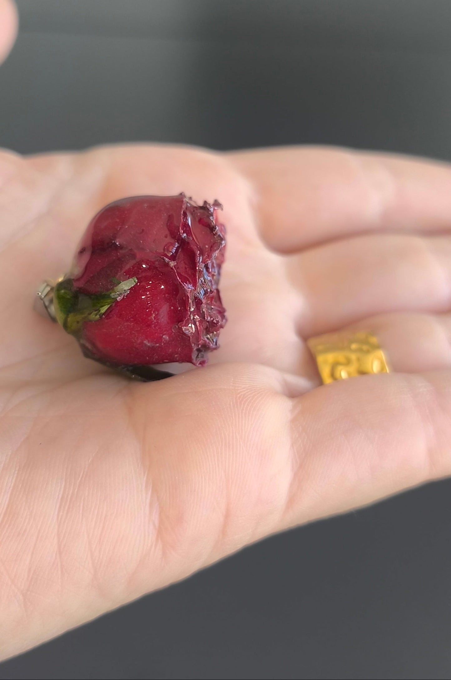 CIONDOLO BOCCIOLO ROSA DI RITA
