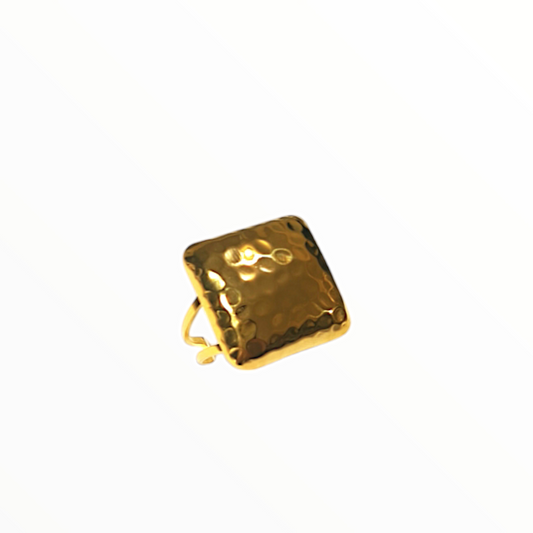 ANELLO SCUDO QUADRATO