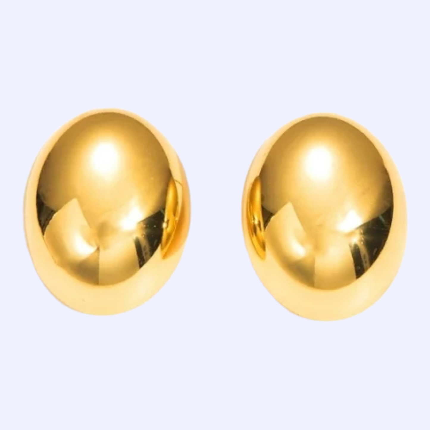 ORECCHINI OVALE BOLD