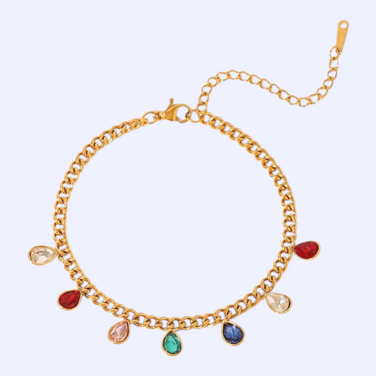 BRACCIALE GEMME MULTI COLOR