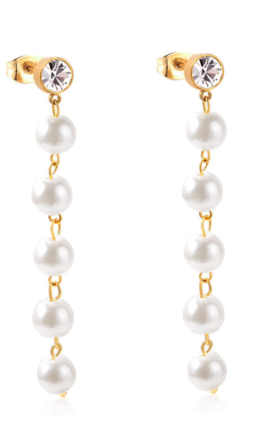 ORECCHINI CASCATA DI PERLE