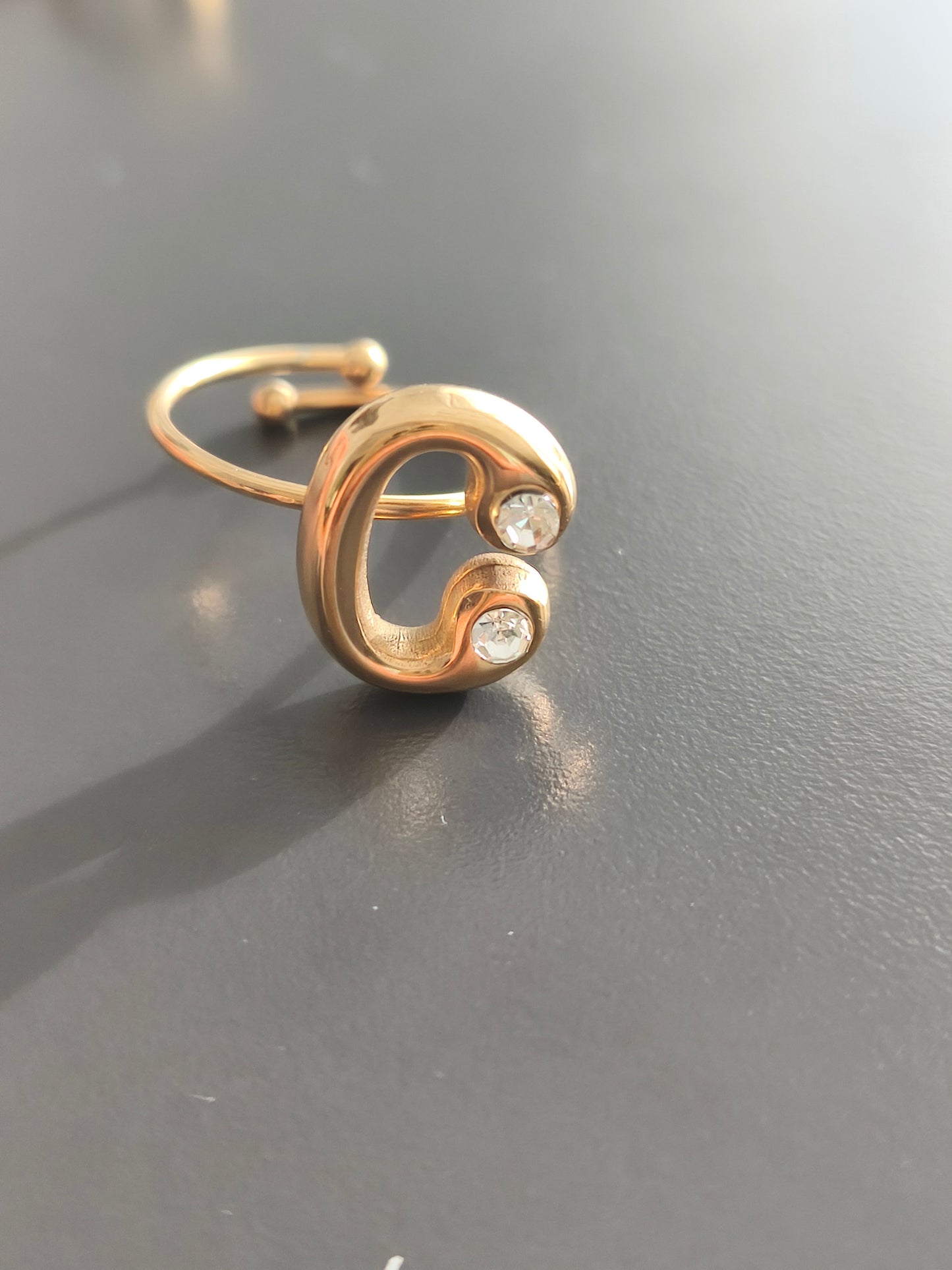ANELLO LETTERE BOMBO