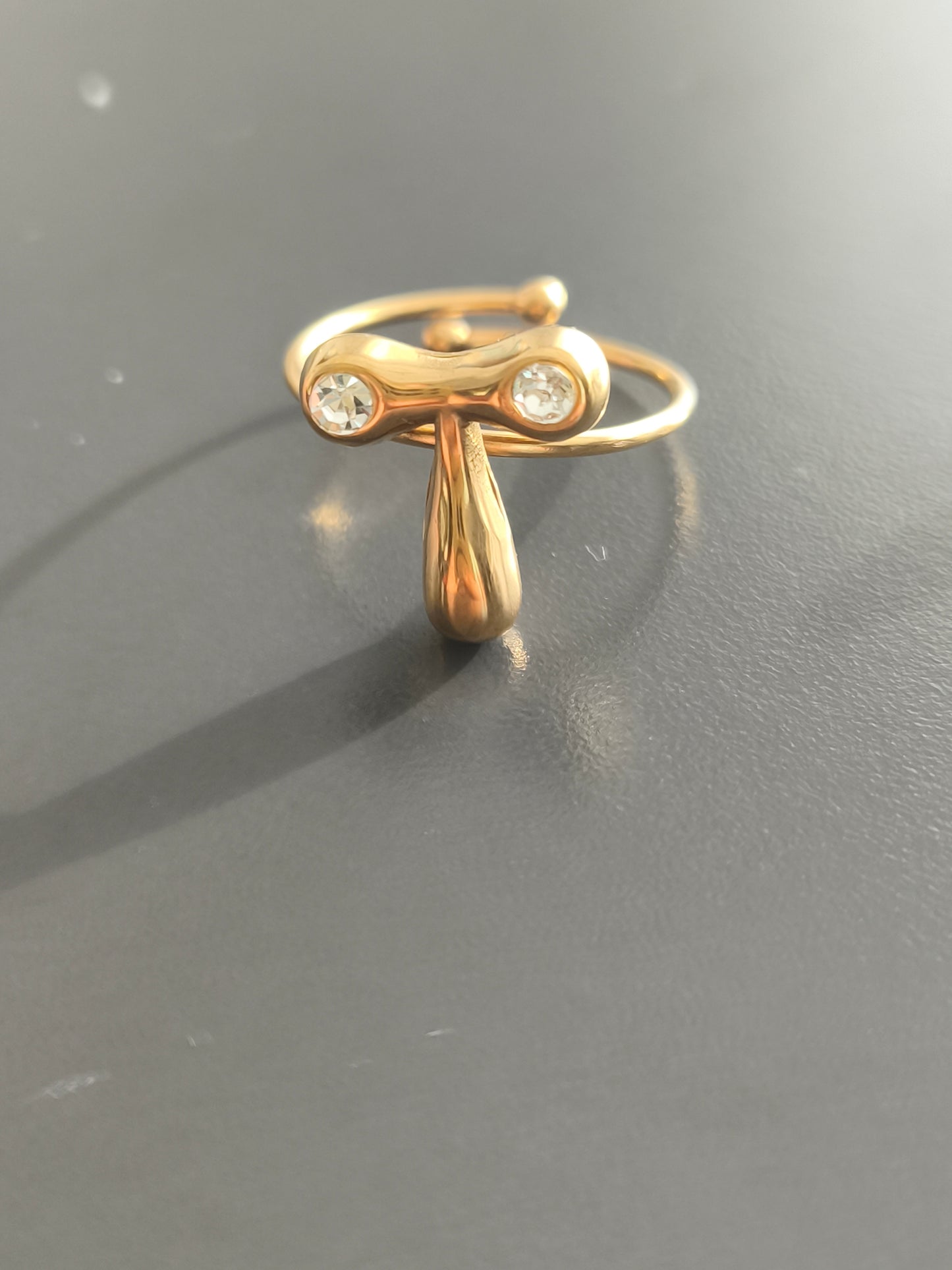 ANELLO LETTERE BOMBO