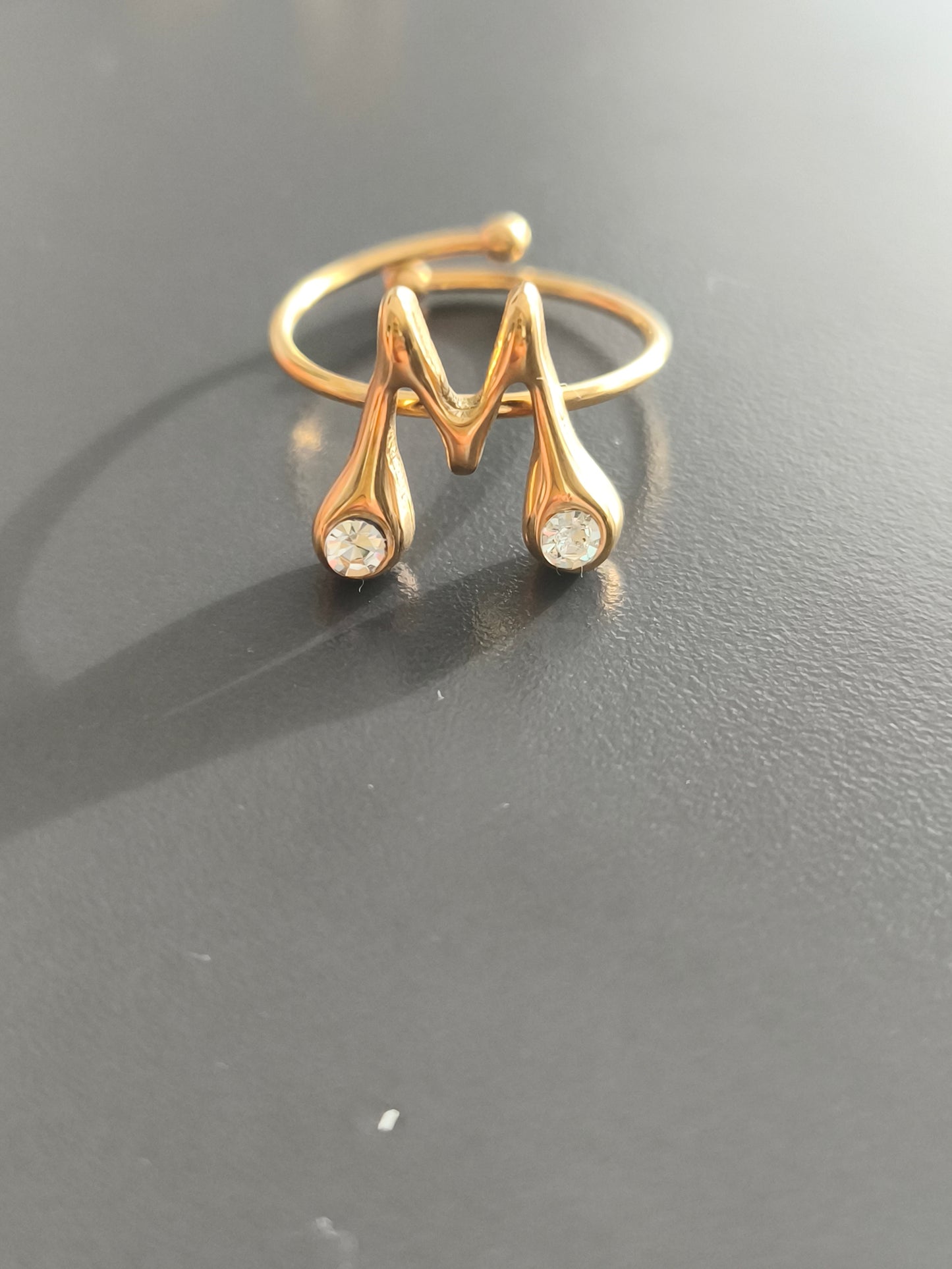 ANELLO LETTERE BOMBO