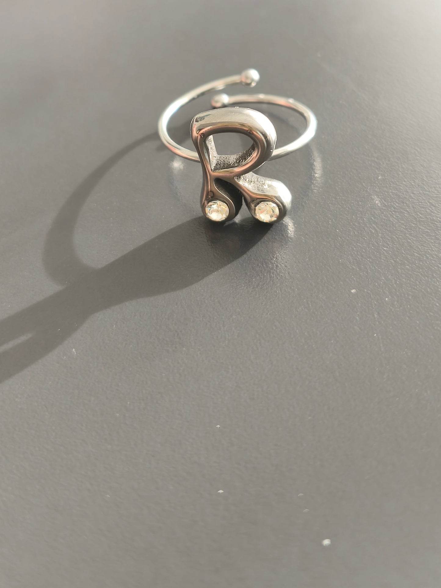 ANELLO LETTERE BOMBO