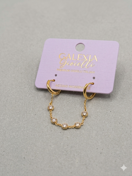 ORECCHINO CHAIN LUCE
