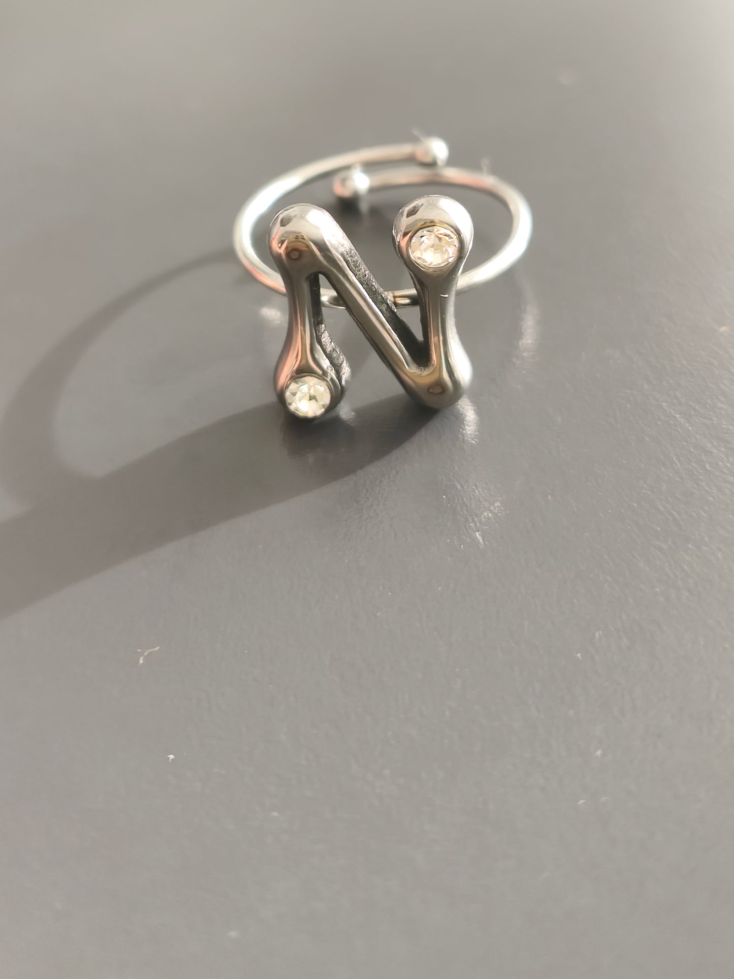 ANELLO LETTERE BOMBO