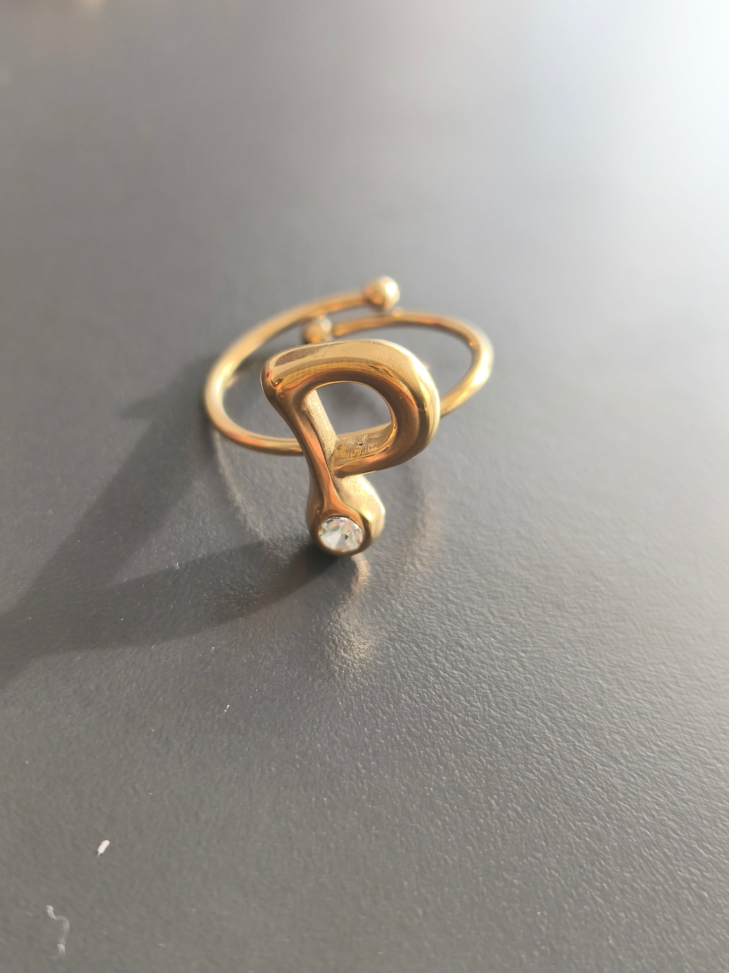 ANELLO LETTERE BOMBO