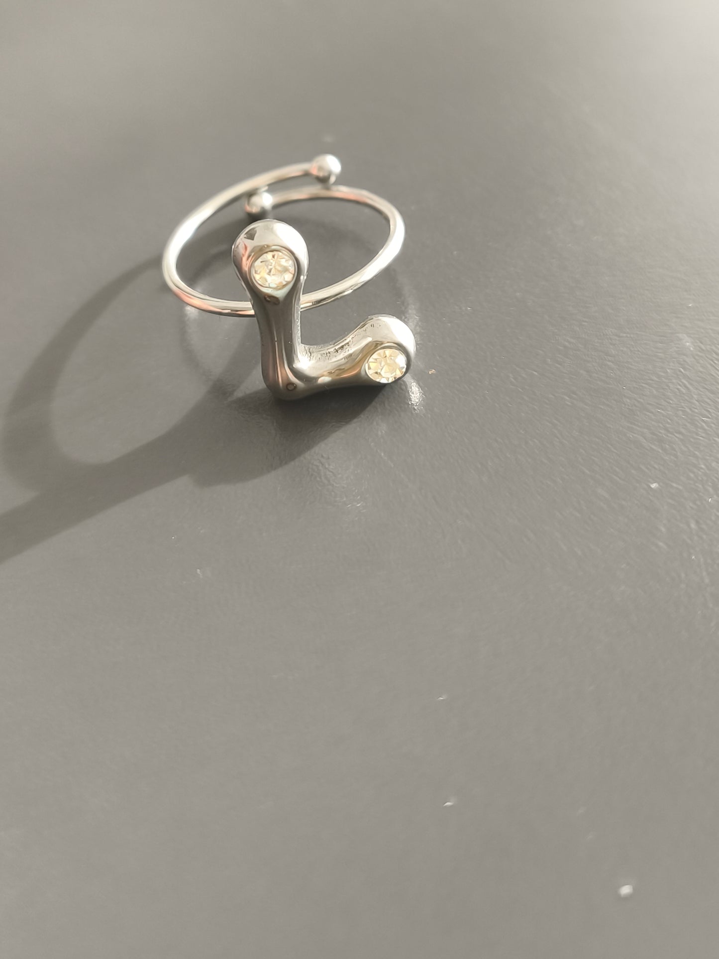 ANELLO LETTERE BOMBO