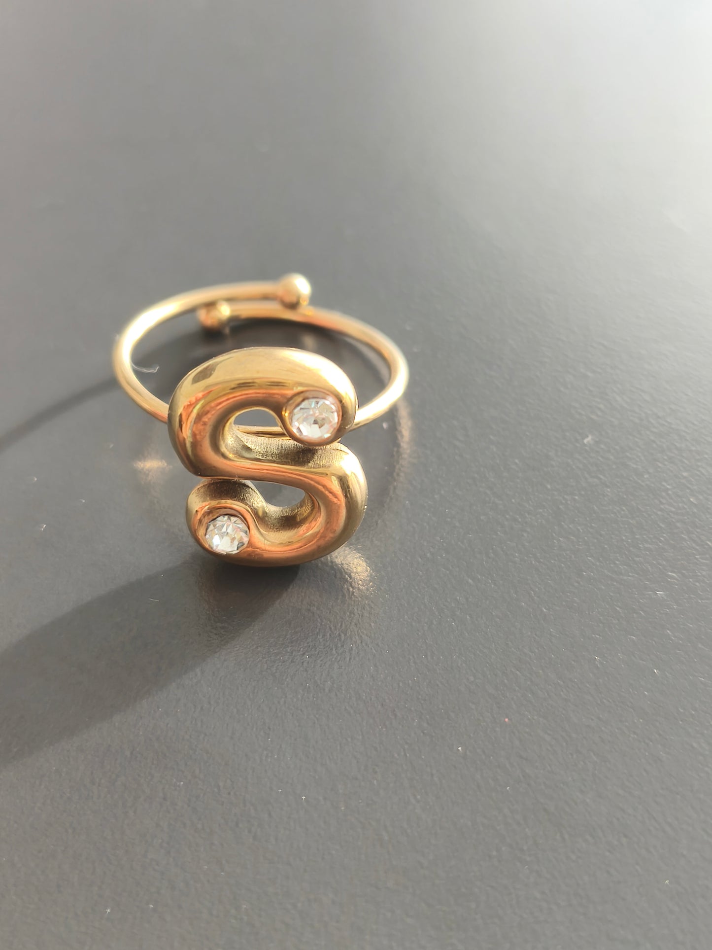 ANELLO LETTERE BOMBO