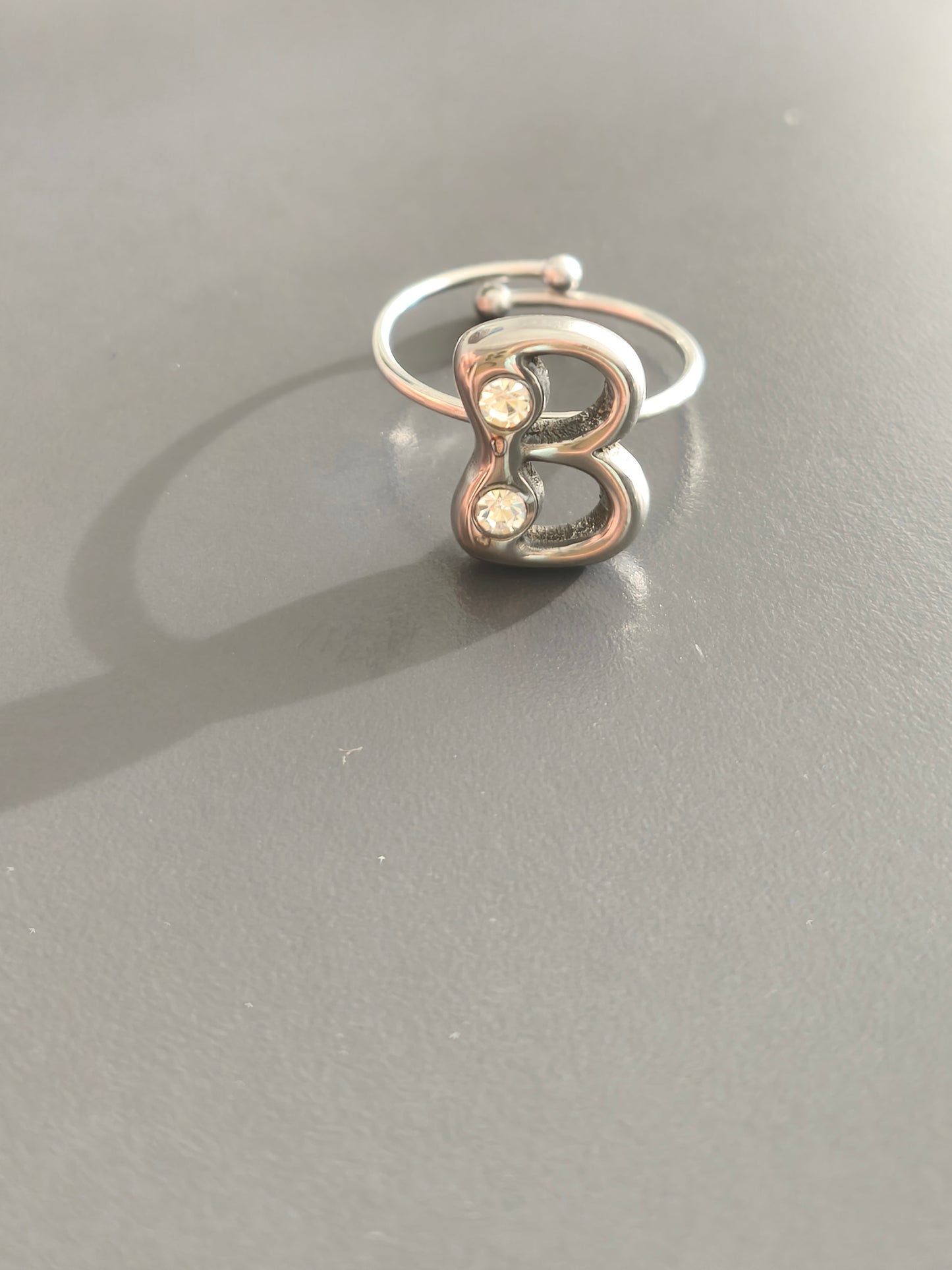 ANELLO LETTERE BOMBO