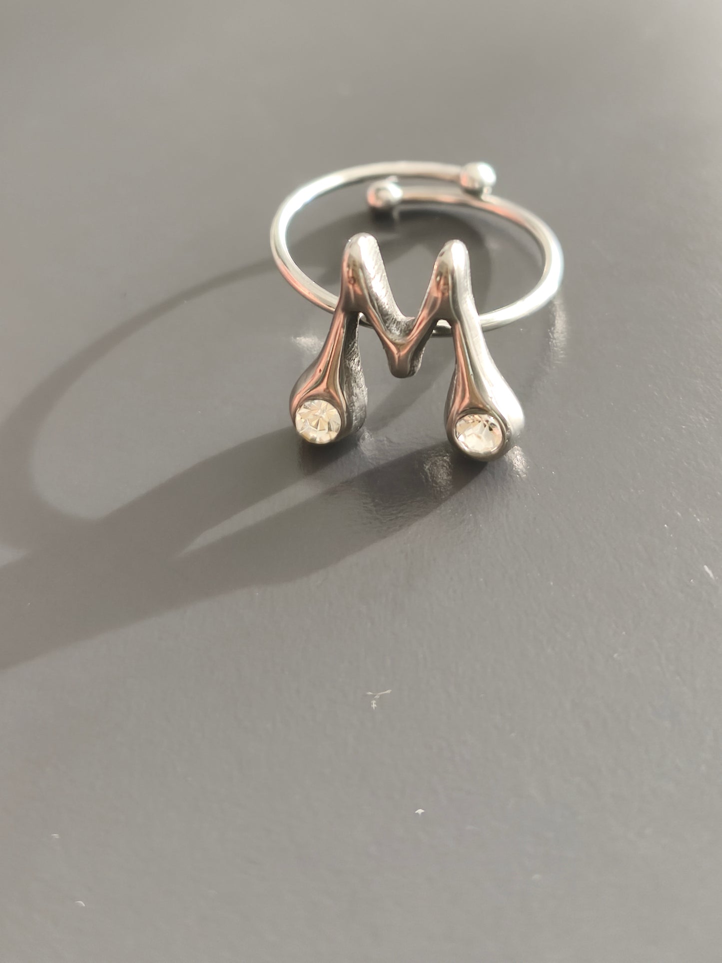 ANELLO LETTERE BOMBO