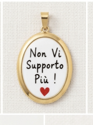 CIONDOLI SCRITTE PERSONALIZZATE
