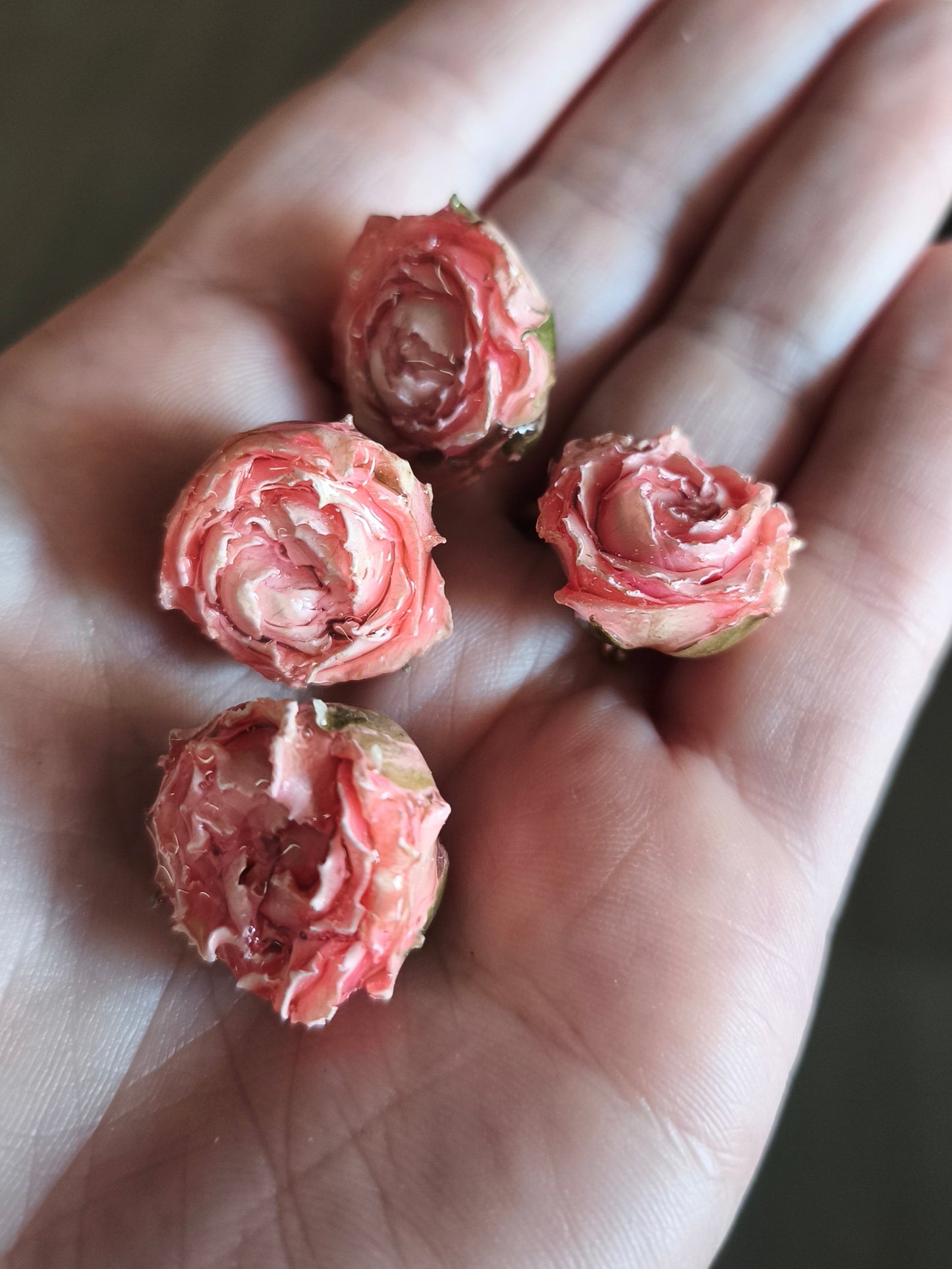 CIONDOLO BOCCIOLO ROSA DI RITA
