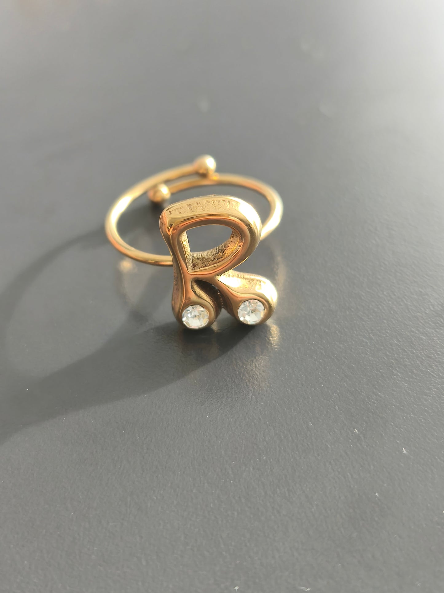 ANELLO LETTERE BOMBO