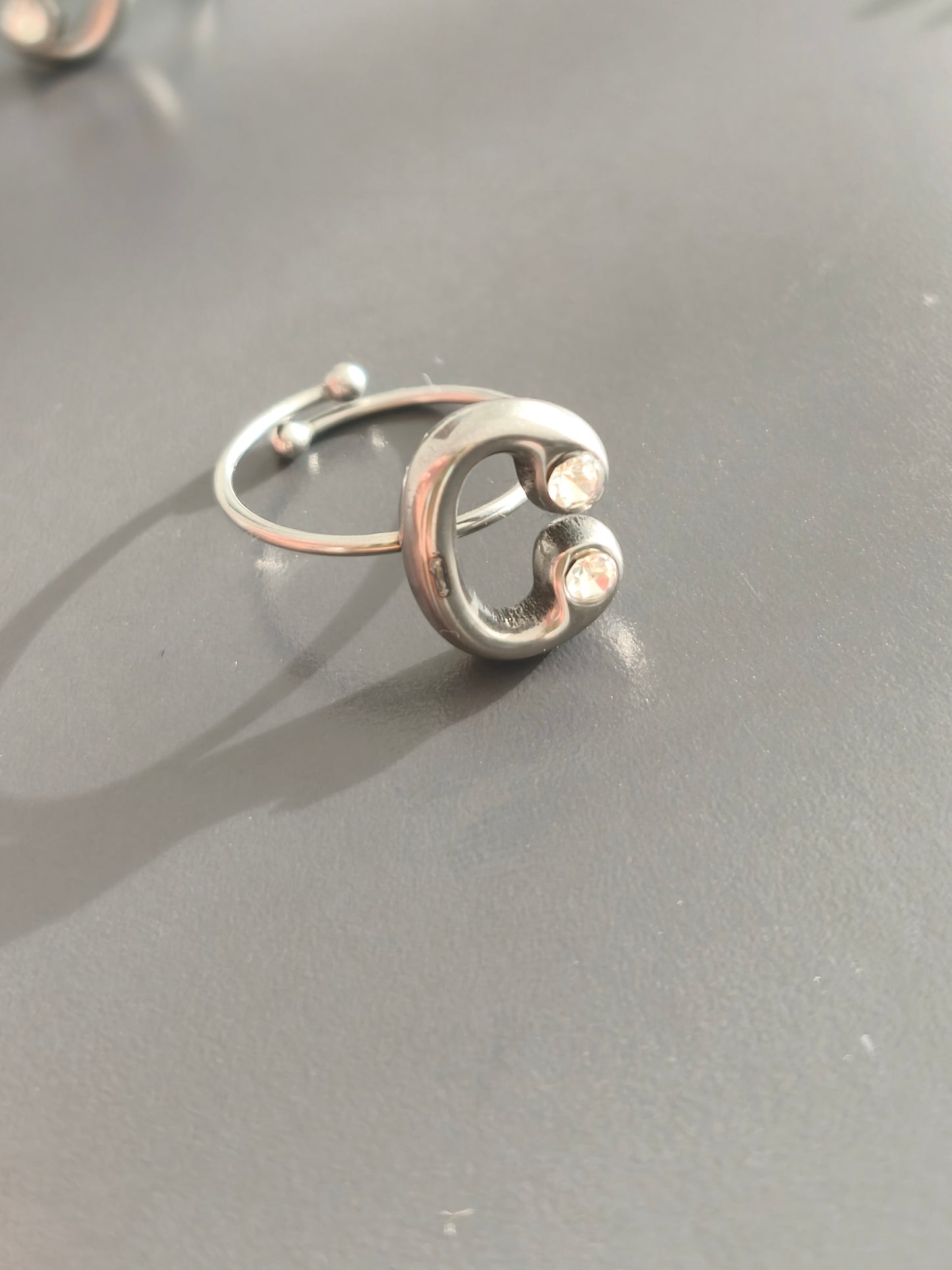 ANELLO LETTERE BOMBO